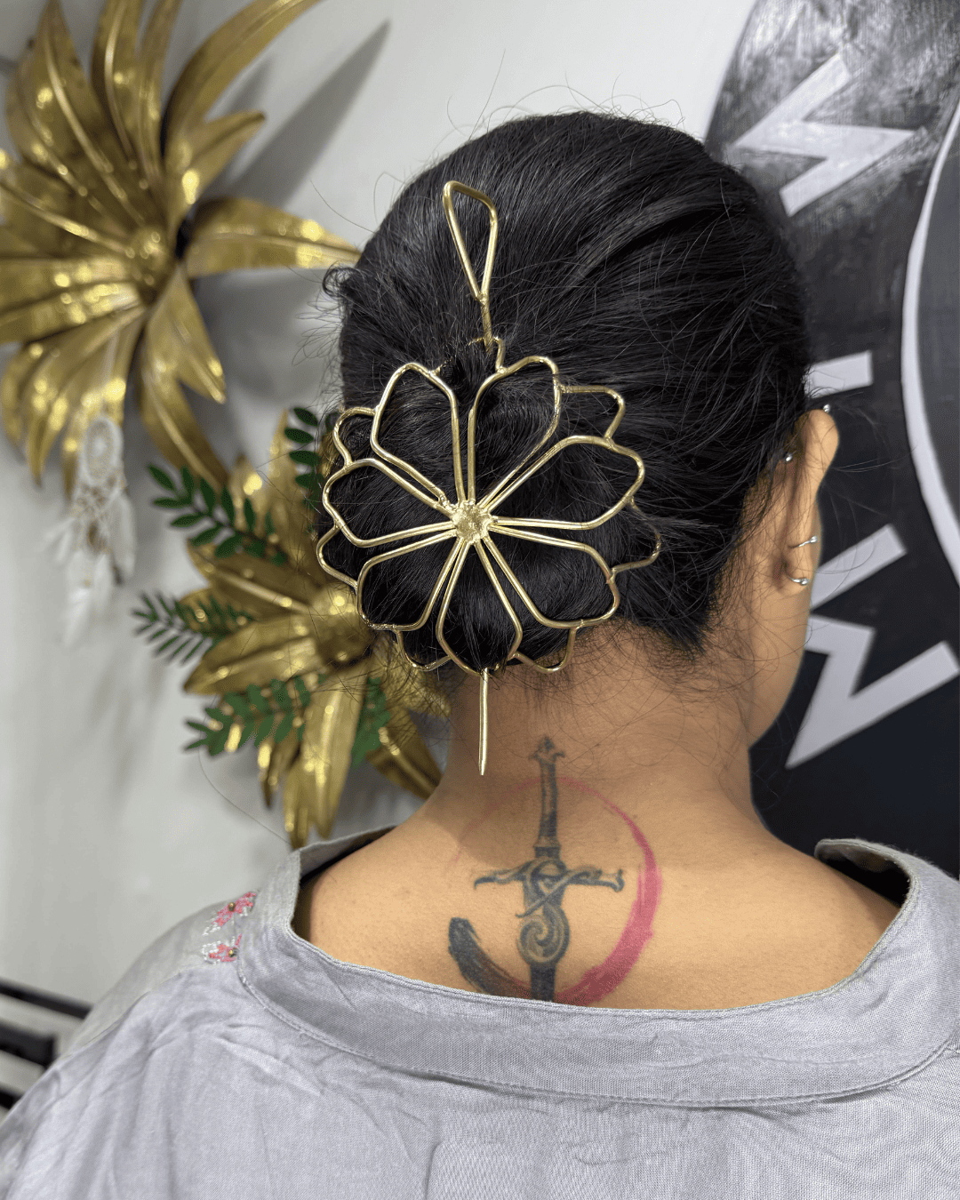 Hair Bun, Bun Cage