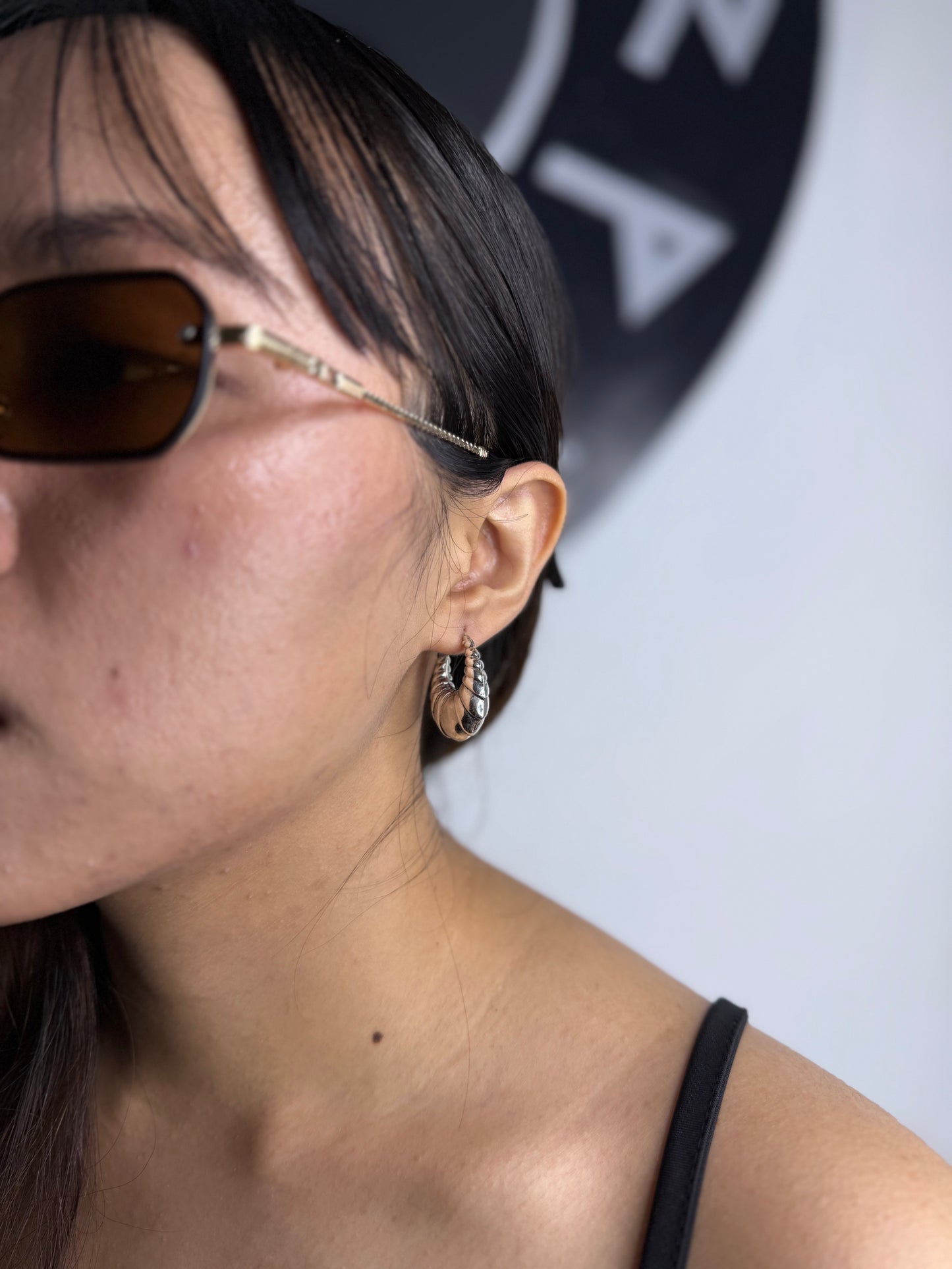 Hoop Earrings; 92.5 Sterling Silver, Hypoallergenic & Handcrafted