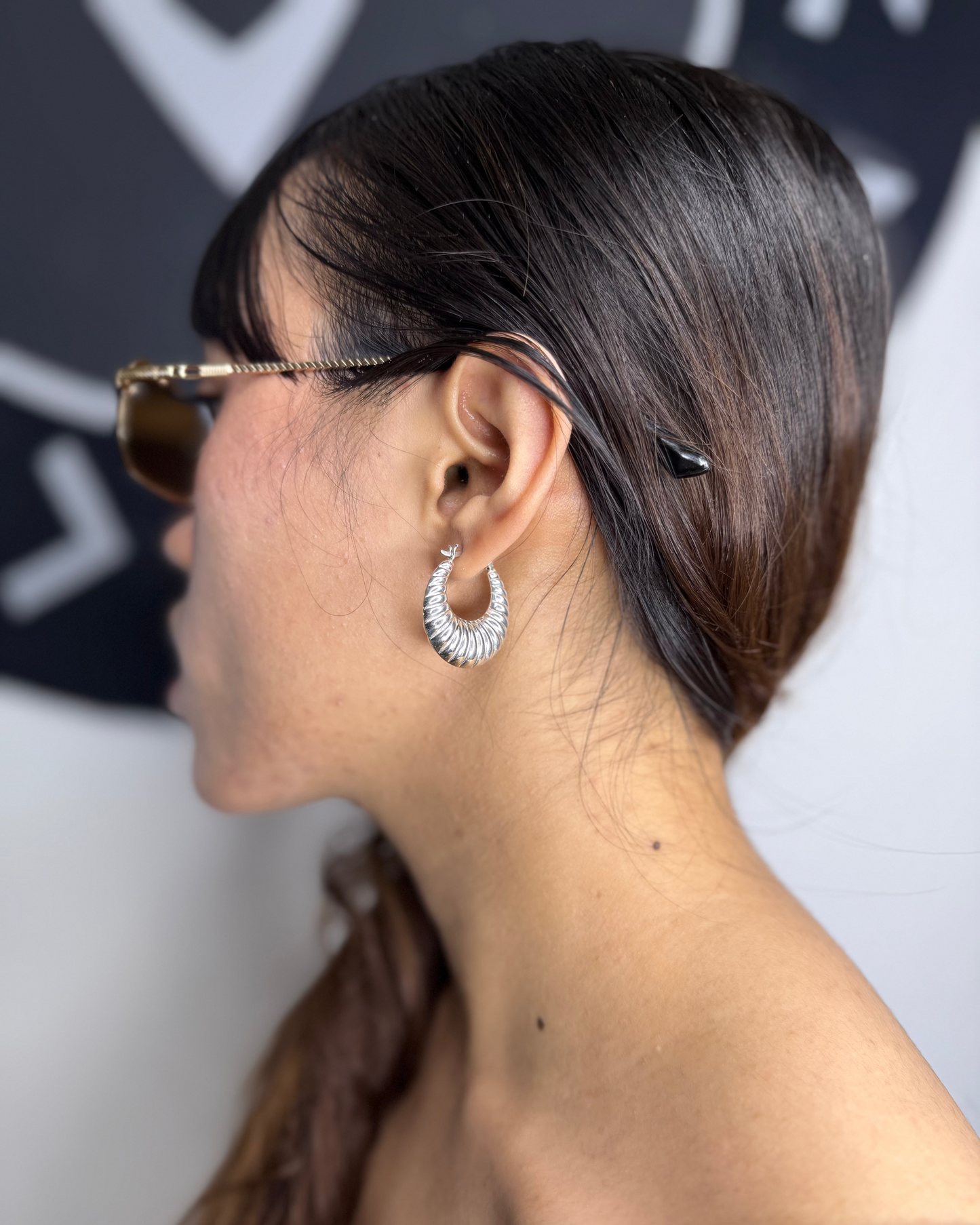 Hoop Earrings | 92.5 Sterling Silver | Hypoallergenic & Handcrafted