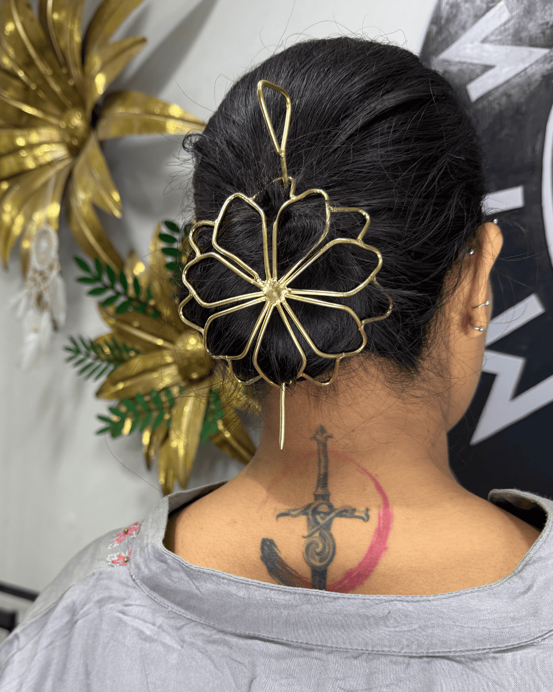 Hair Bun, Bun Cage