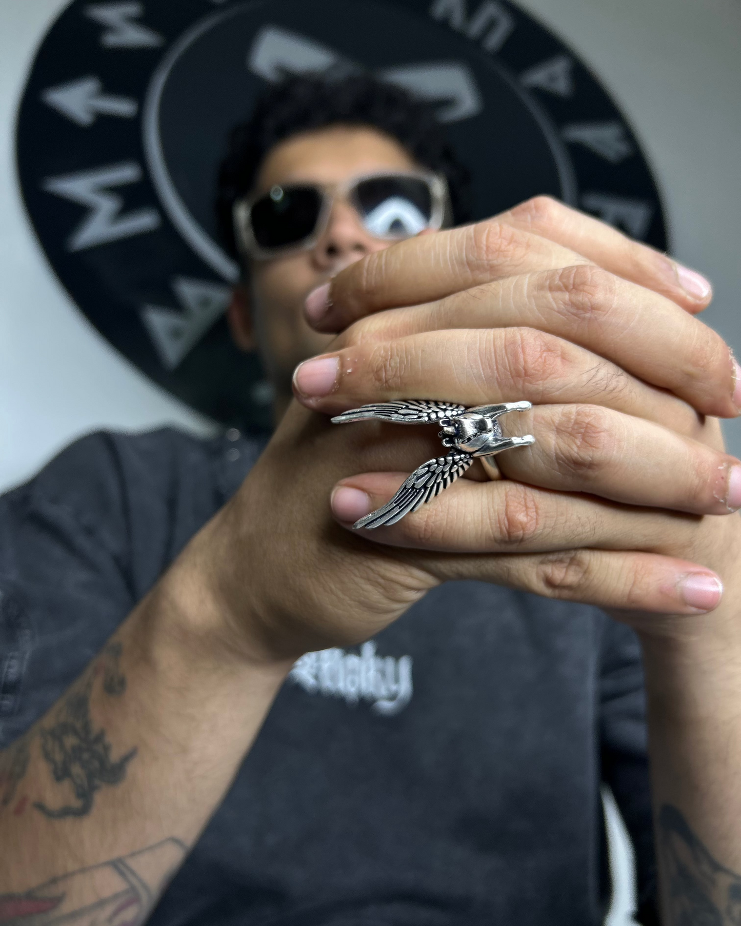 Silver Unicorn Ring, Brass Ring, rings, silver ring