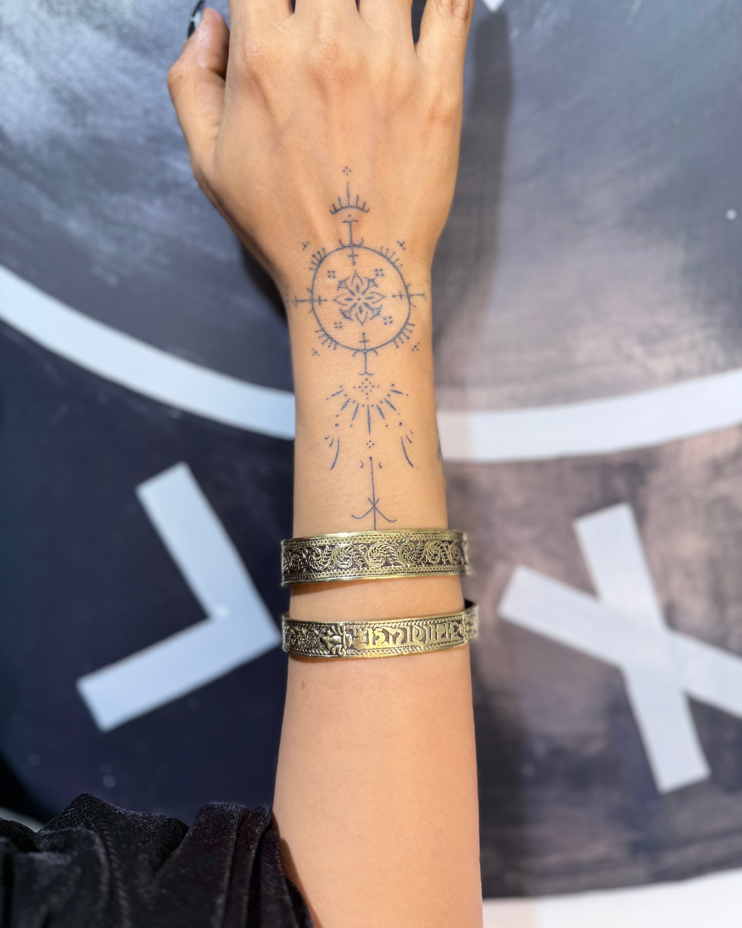 Boho Bracelet, Brass Bracelet