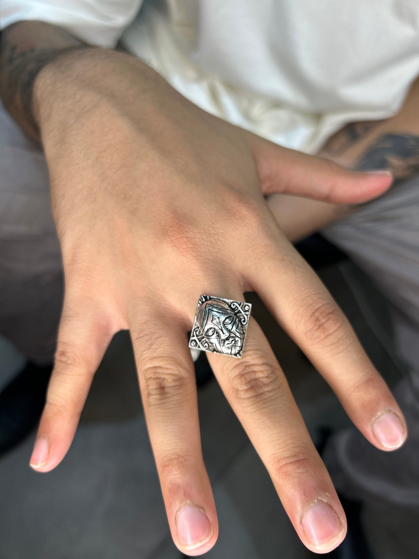 Tribal Brass Ring