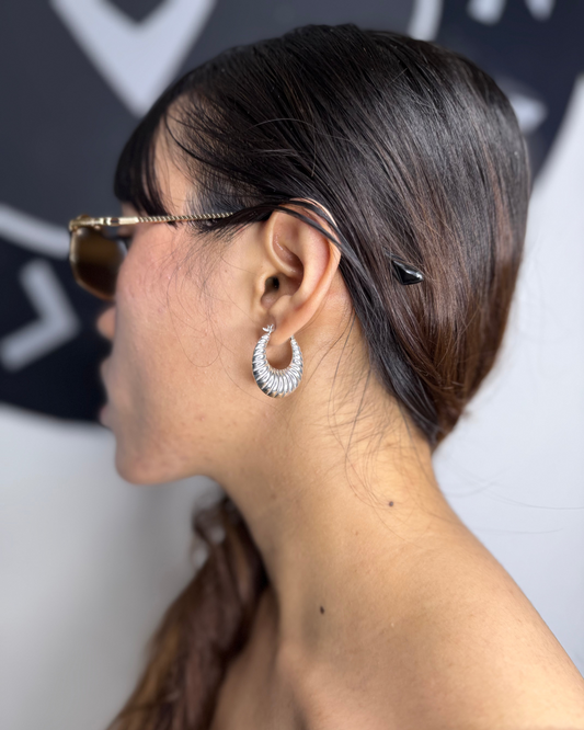 Hoop Earrings | 92.5 Sterling Silver | Hypoallergenic & Handcrafted