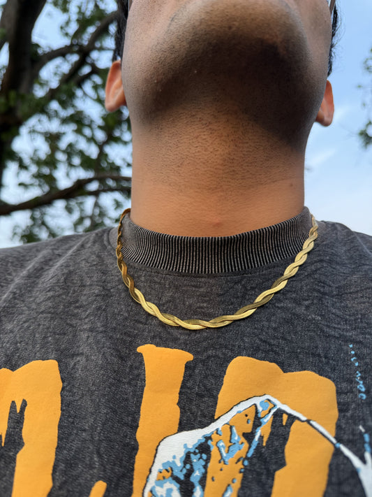 Gold Chain | Anti Tarnish | Stainless Steel | Snake Chain  | Gold Plated