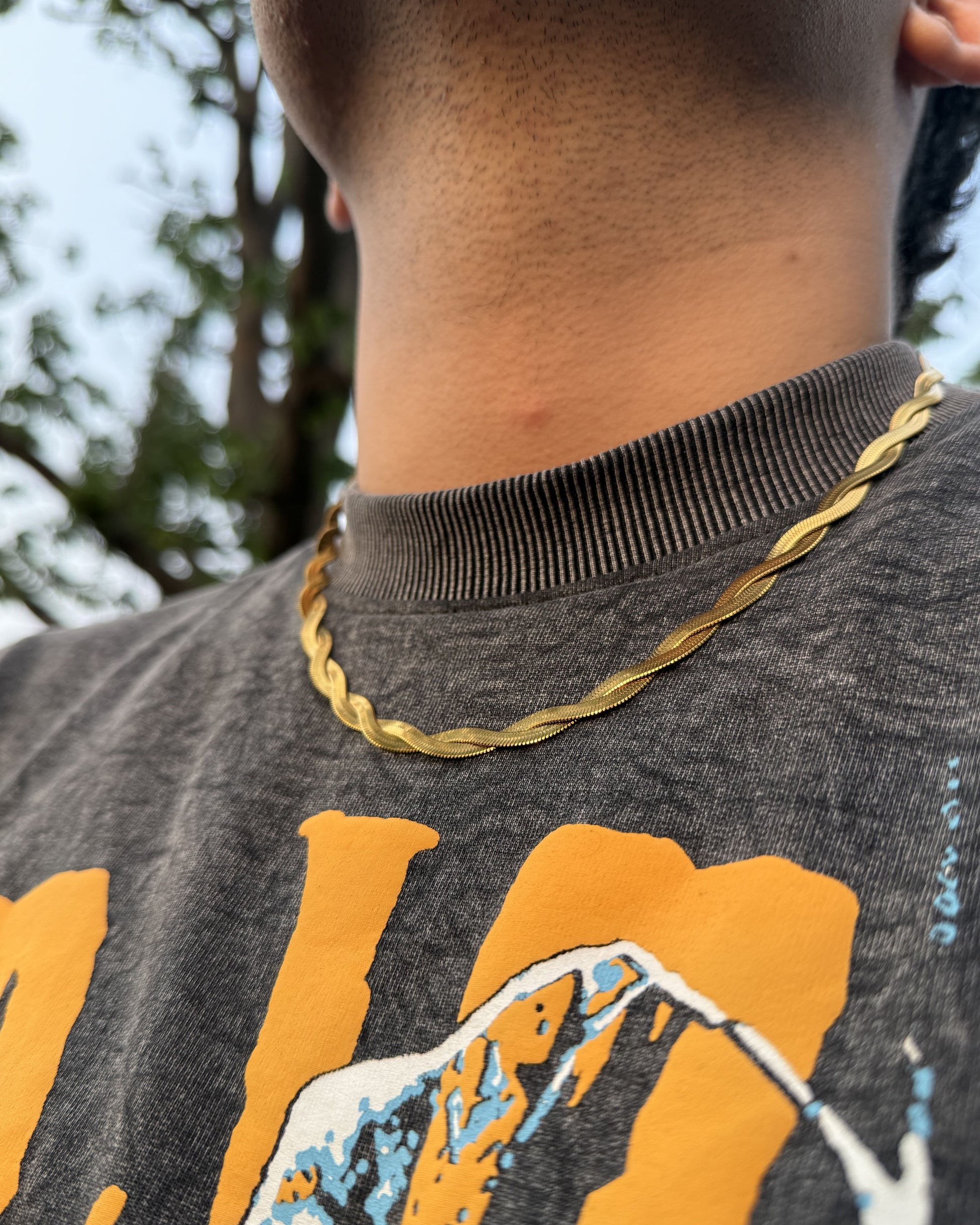 Gold Chain | Anti Tarnish | Stainless Steel | Snake Chain  | Gold Plated