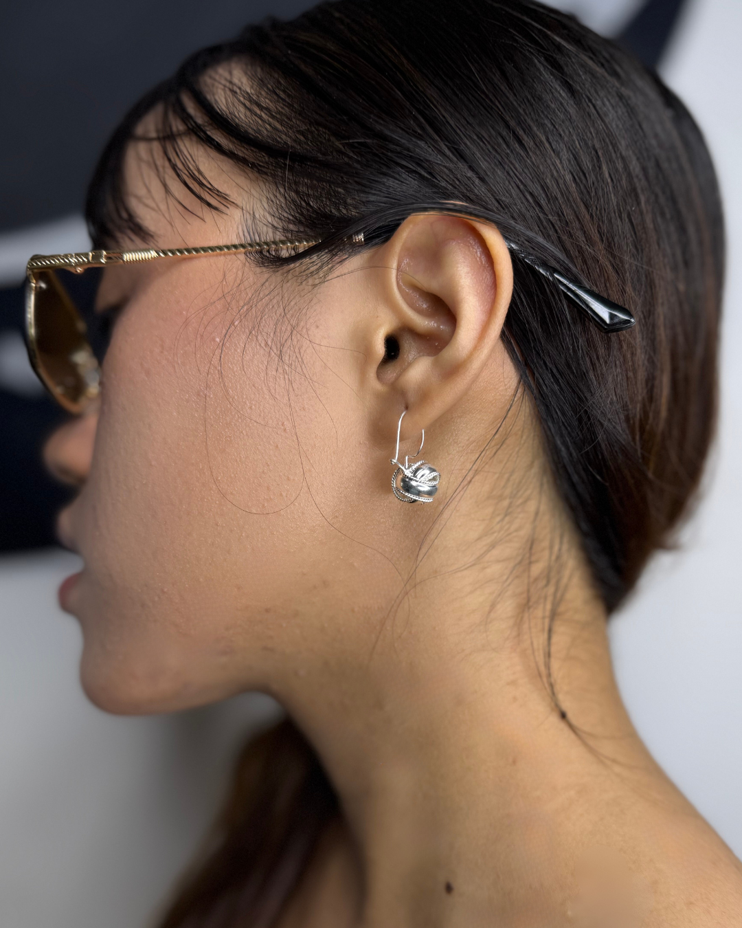 Drop Earrings | 92.5 Sterling Silver | Hypoallergenic & Handcrafted  | Silver earrings | Beaded Earrings