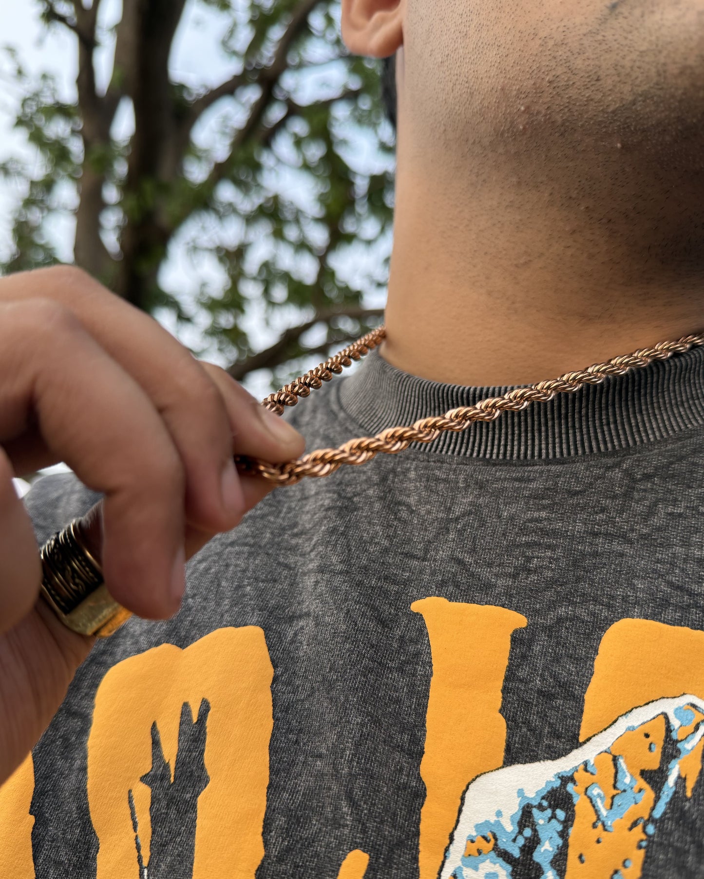 Gold Chain | Anti Tarnish | Stainless Steel | Gold Plated | Rope Chain