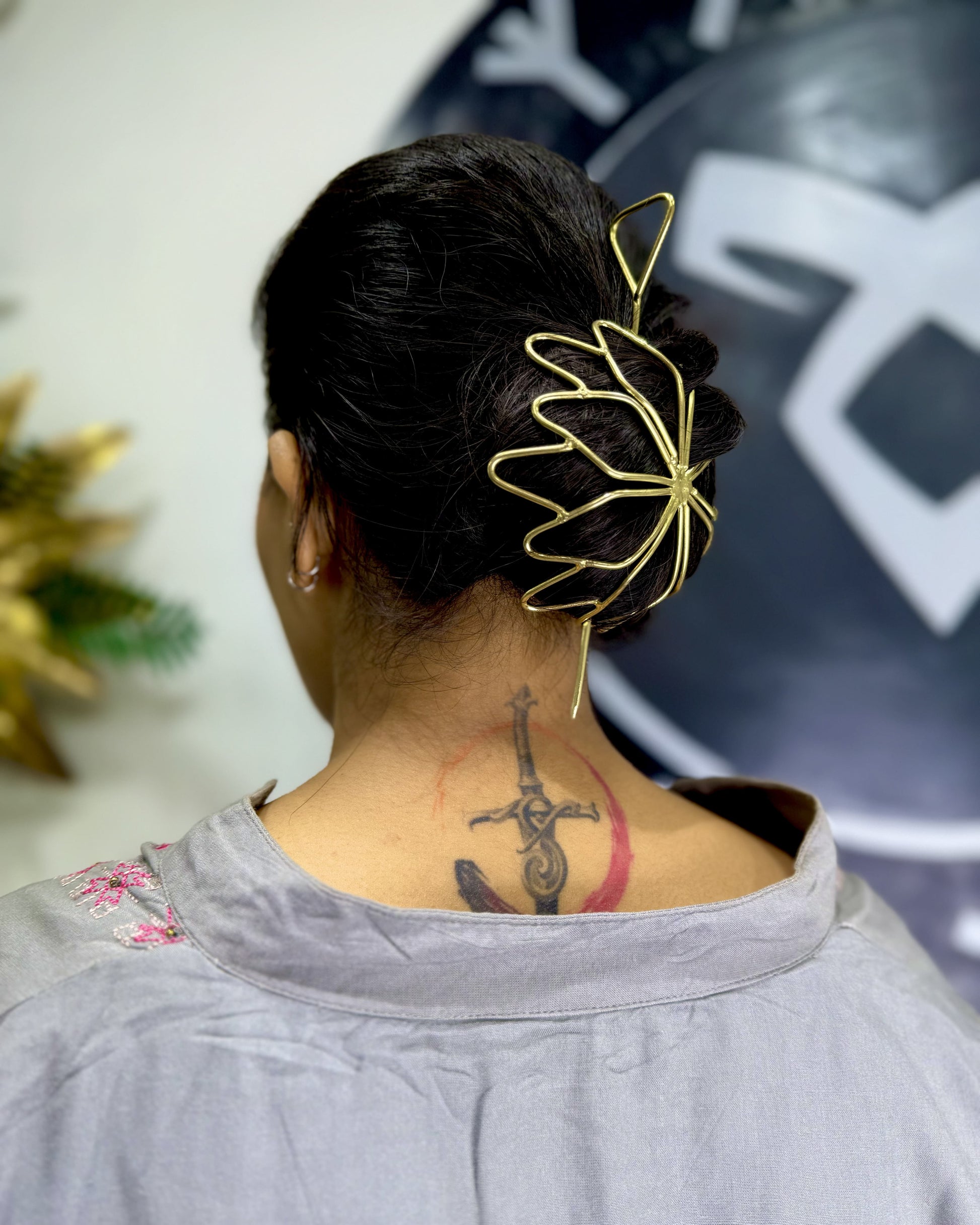 Hair Bun, Bun Cage