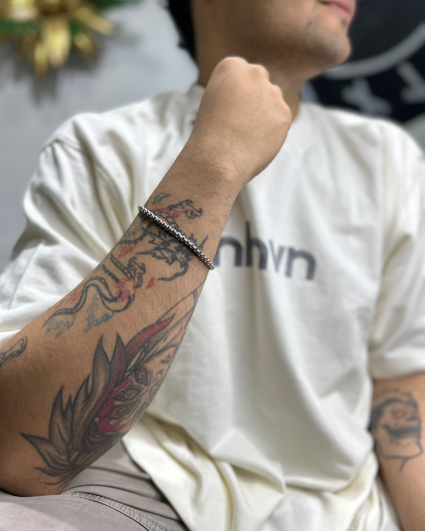 Anti Tarnish, Stainless Steel, Mens Bracelet
