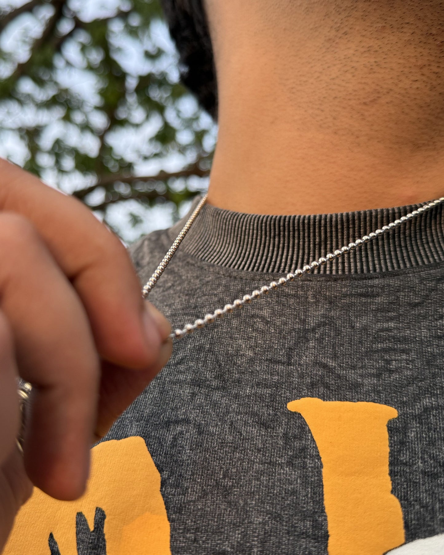 Silver Chain | Anti Tarnish | Stainless Steel | Ball Chain