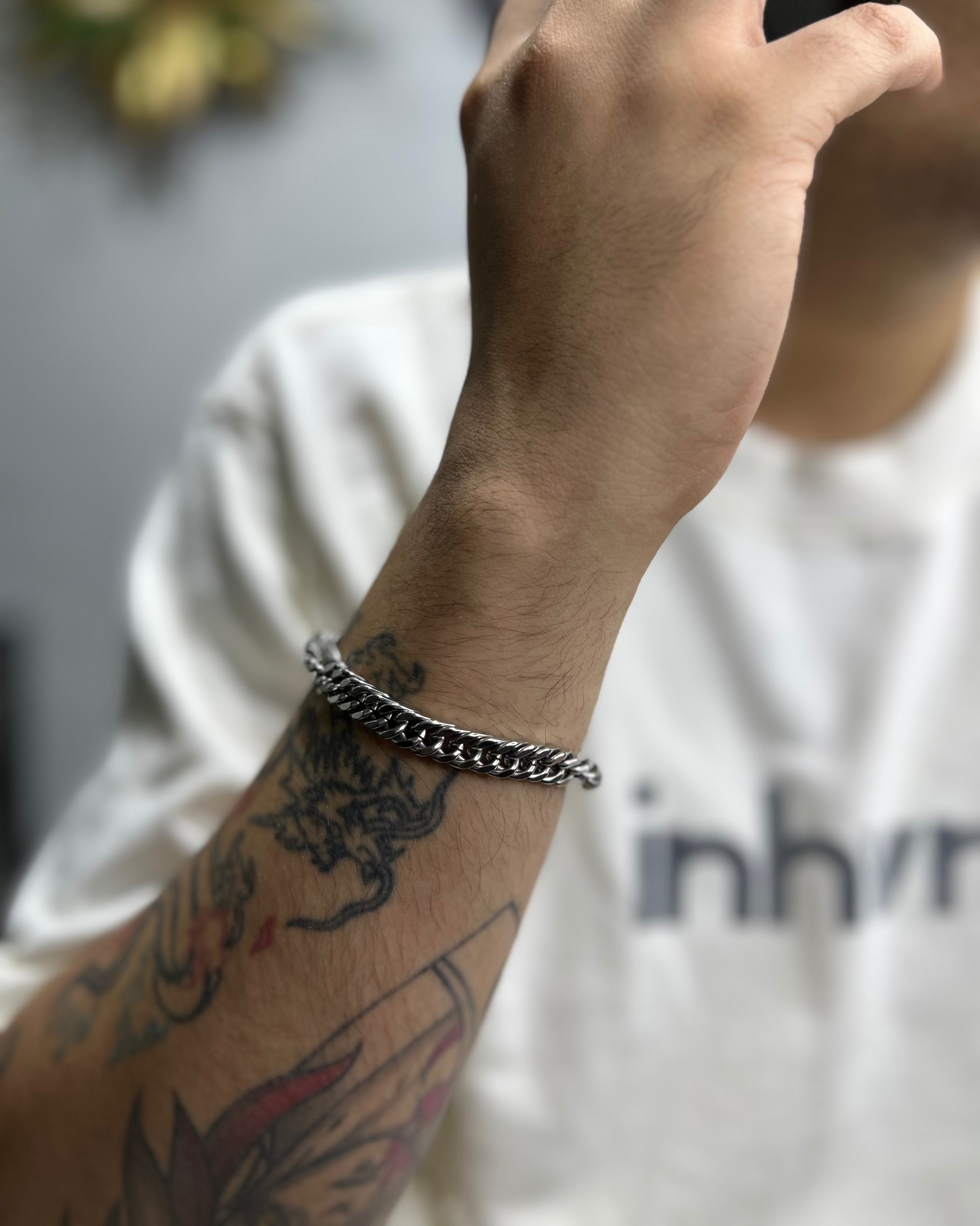 Bracelet, Mens bracelet, Anti Tarnish Bracelet, Silver Bracelet, Stainless steel bracelet