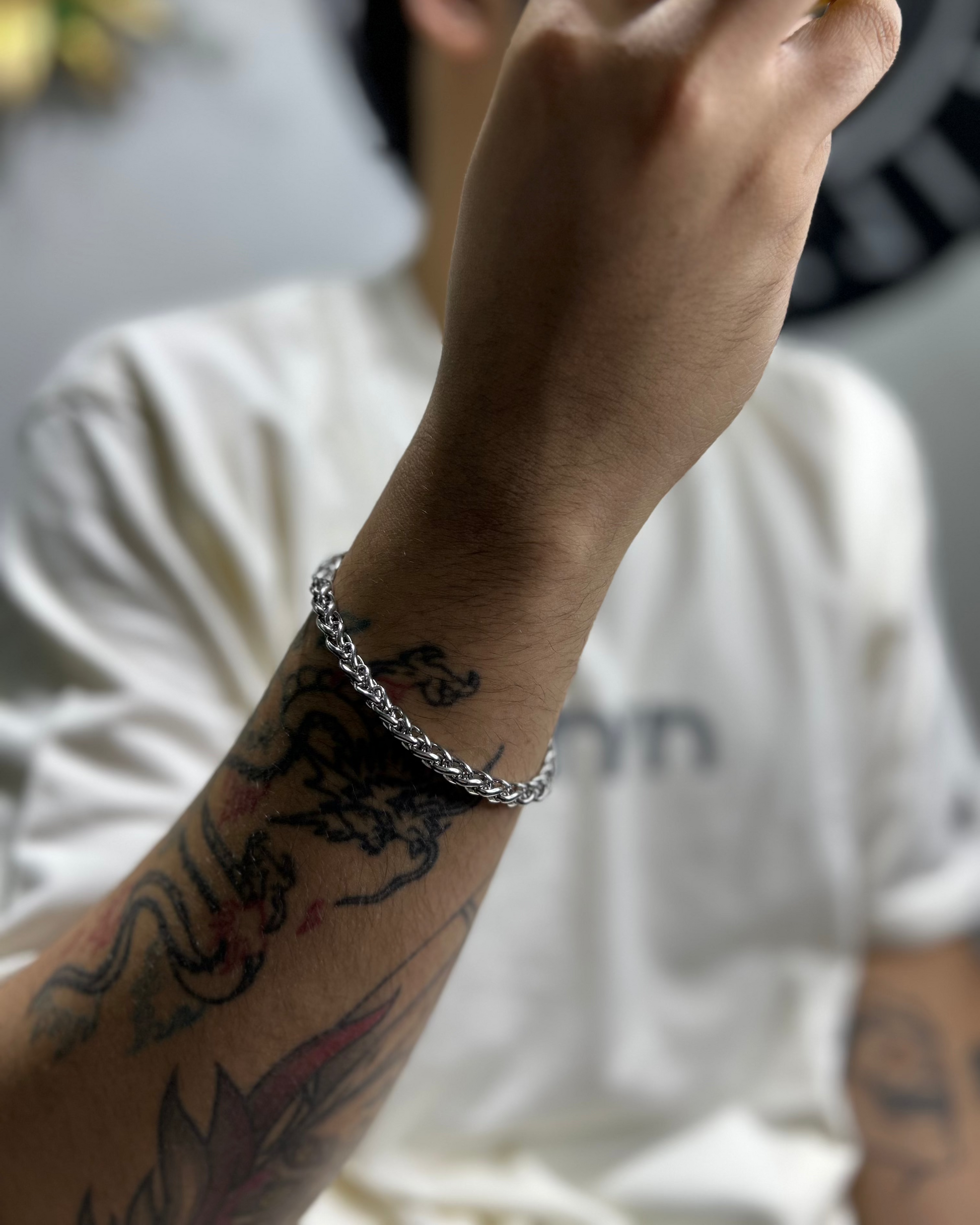 Anti Tarnish, Stainless Steel, Mens Bracelet
