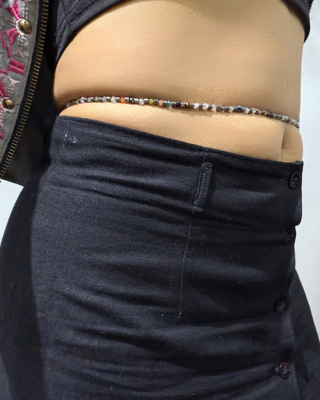 Waist chain, Stone Waist chain, 