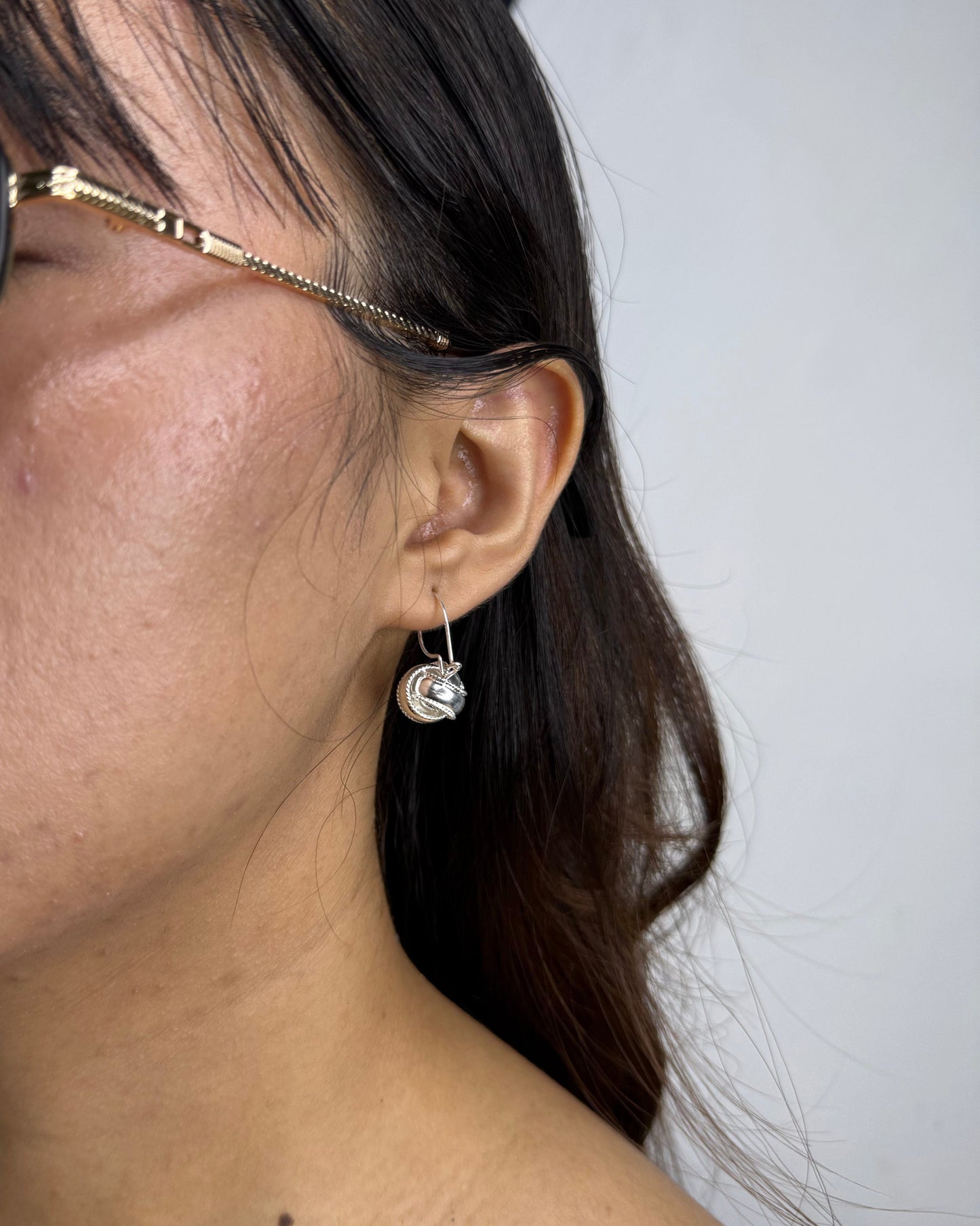 Drop Earrings | 92.5 Sterling Silver | Hypoallergenic & Handcrafted  | Silver earrings | Beaded Earrings