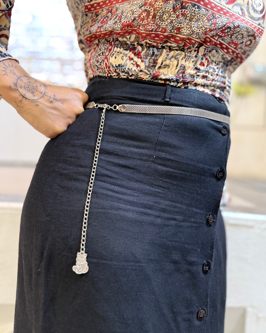 Boho waist chain, waist chain